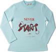 Toontoy Kız Çocuk Sweatshirt Start Varak Baskılı