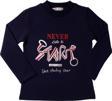 Toontoy Kız Çocuk Sweatshirt Start Varak Baskılı