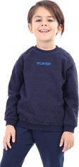 Toontoy Unisex Çocuk Nakışlı Sweatshirt