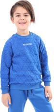 Toontoy Unisex Çocuk Nakışlı Sweatshirt