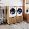 Roomart 4 Çekmeceli Çamaşır Ve Kurutma Makinesi Dolabı, Banyo Dolabı