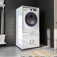 Roomart Tek Çekmeceli Ve Kapaklı Çamaşır Ve Kurutma Makinesi Dolabı, Banyo Dolabı