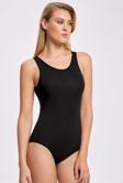 İlke Kadın Likralı Çıtçıtlı  Geniş Askılı Body 250/254 - 6 Adet