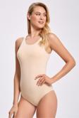 İlke Kadın Likralı Çıtçıtlı  Geniş Askılı Body 250/254 - 6 Adet