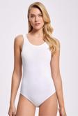 İlke Kadın Likralı Çıtçıtlı  Geniş Askılı Body 250/254 - 6 Adet