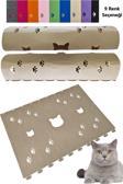 Next Craft Kedi Tüneli Oyuncağı 1. Kalite 3Mm Keçeden Geçmeli 9 Renk Seçenekli 98 Cm Kedi Ve Pati Figürlü