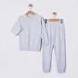 Cim&Cim Kalp Desenli Çocuk Pijama Takım Gri 6-7 Yaş