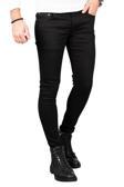 DeepSEA Erkek Siyah Skinny Kesim Kot Jean Pantolon 2004157