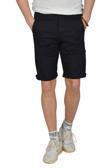 DeepSEA Erkek Lacivert Yeni Sezon Yan Cep Fermuarlı Slim Fit Kargo Şort Kapri 2301613