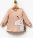Overdo Kız Çocuk Unicorn Desenli Elbise