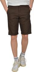 DeepSEA Erkek Kahve Yeni Sezon Yan Cep Fermuarlı Slim Fit Kargo Şort Kapri 2301613