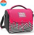 Coral High Kids Pembe Siyah Beyaz Desenli Thermo Beslenme Çantası 22778