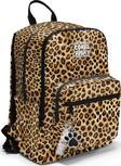 Coral High Kahverengi Leopar Desenli Okul Sırt Çantası 23681