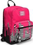 Coral High Pembe Siyah Beyaz Desenli Okul Sırt Çantası 23678