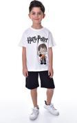 Harry Potter Baskılı 2'li Şort - T-Shirt Çocuk Takım