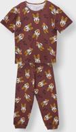Daisy Duck Desenli Kısa Kollu Çocuk Pijama Takımı (Papatya Ördeği)