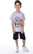 Tom & Jerry Baskılı 2'li Şort - T-Shirt Çocuk Takım