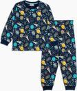 Uzay Temalı (Gezegenler-Uzay Aracı) Çocuk Pijama Takımı