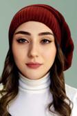 Kadın Kışlık Triko Örgü Bere Ve Boyunluk