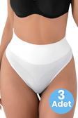 Tezzgelsin Kadın Dikişsiz Alt Karın Toparlayıcı String Külot Korse 3'Lü Set
