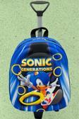 Kirpi Sonic 3D Baskılı Çekçekli Anaokulu Kreş 2-6 Yaş Sırt Çantası Ve Okul Çantası