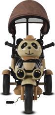 Babyhope 127 Little Panda Kahverengi 3 Tekerlekli Bisiklet