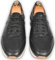 DeepSEA Erkek Siyah Nokta Desenli Ortopedik Poli Taban Orijinal Deri Ayakkabı Sneaker 2509962