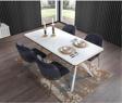 Mobilya Bazarı Erva %100 Mdf Yemek Masası Ve 6 Sandalye