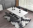 Mobilya Bazarı Erva %100 Mdf Yemek Masası Ve 6 Sandalye