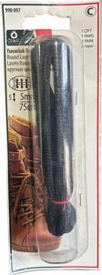 Öz-El Siyah 5 Mm 75 Cm Yuvarlak Ayakkabı Bağı, Bir Çift Ayakkabı Bağcığı, Bot Bağcığı 990 097