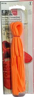 Öz-El Turuncu Fosfor Rengi 8 Mm 110 Cm Yuvarlak Ayakkabı Bağı, Bir Çift Ayakkabı Bağcığı, 990 184