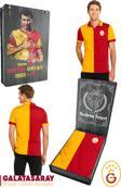Galatasaray Orijinal Lisanslı Match Day T-shirt Metin Oktay Baskılı Hediyelik Ahşap Kutu
