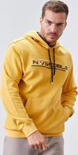 Hardal Kanguru Cep Standart Kalıp Kapüşonlu Erkek Sweatshirt - 87883