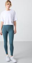 Orman Yeşili Yüksek Bel Toparlayıcı Slim Fit Dar Paça Kadın Tayt - 94011