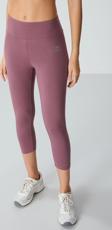 Gül Kurusu Yüksek Bel Slim Fit Dar Paça Kadın Kapri Tayt - 93097