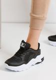 Eformoda Siyah Beyaz Kadın Sneaker 0159 36