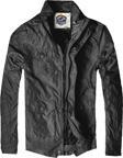 Alaska The Last Frontier Slim Fit Suya Rüzgara Dayanıklı Kumaş Kapitone Trençkot Mont