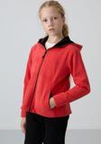 Fiesta Kalın Yumuşak Dokulu Standart Fit Nakışlı Polar Kız Çocuk Sweatshirt - 75152