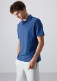Parlament Basic Logolu Standart Kalıp Triko Polo Yaka Erkek T-Shirt - 87748