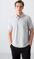Taş Pamuklu Kalın Yumuşak Dokulu Standart Fit Basic Polo Yaka Erkek T-Shirt - 88348