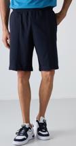 Lacivert Pamuklu Kalın Yumuşak Dokulu Comfort Fit Basic Erkek Şort - 81261