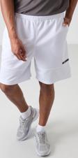 Beyaz Polyester Kalın Yumuşak Comfort Fit Erkek Şort - 81272