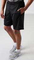 Siyah Polyester Kalın Yumuşak Comfort Fit Erkek Şort - 81273