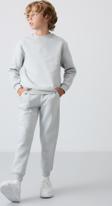Taş Pamuklu Kalın İçi Tüylü Yumuşak Dokulu Standart Fit Nakışlı Erkek Çocuk Eşofman Takım - 11249