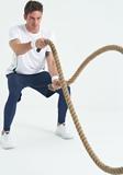İndigo Logo Baskılı Yüksel Bel Slim Fit Aktif Spor Erkek Tayt - 84989