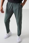 Haki Polyester İnce Yumuşak Comfort Fit Erkek Eşofman Alt - 82120