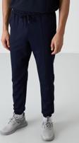 İndigo Pamuklu Yumuşak Dokulu Comfort Fit Nakışlı Erkek Jogger - 82123