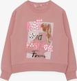 Breeze Kız Çocuk Sweatshirt Pullu Kız Baskılı 8-14 Yaş, Somon