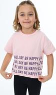 Toontoy Kız Çocuk Baskılı Tişört