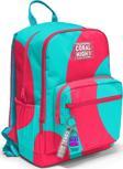 Coral High Neon Mercan Turkuaz Desenli Okul Sırt Çantası 23685
